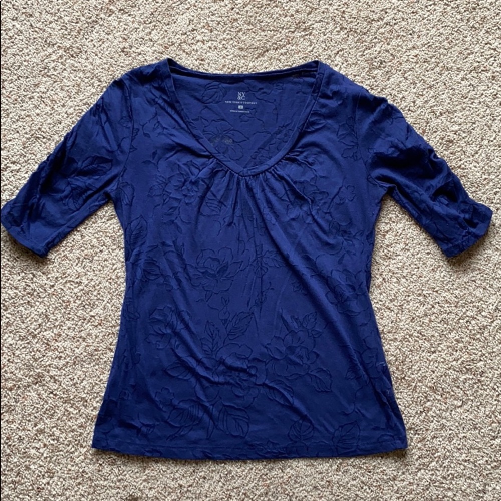 Women’s New York & Co Purple Shirt Size Medium